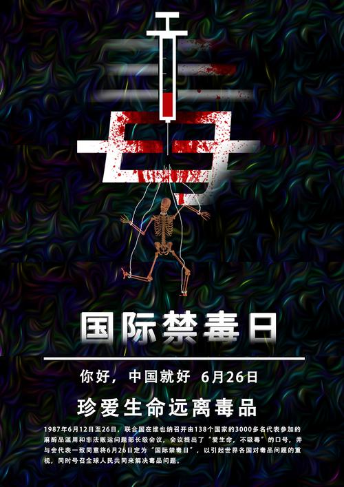 国际禁毒日海报