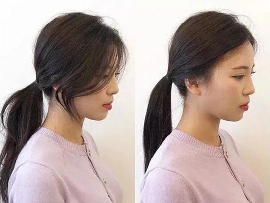 低马尾怎么扎不显老气韩式简单马尾发型扎法图解