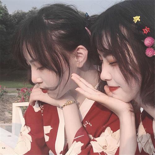 闺蜜头像 很多都是三人以上的