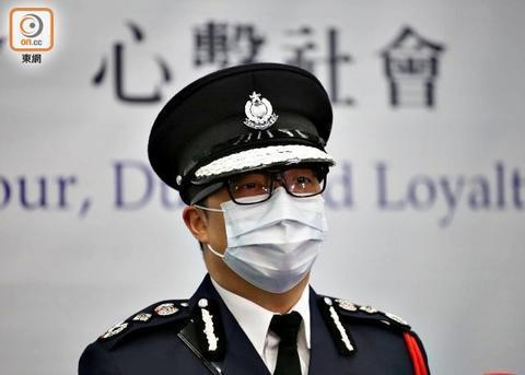 港警一哥邓炳强(图:香港东网)