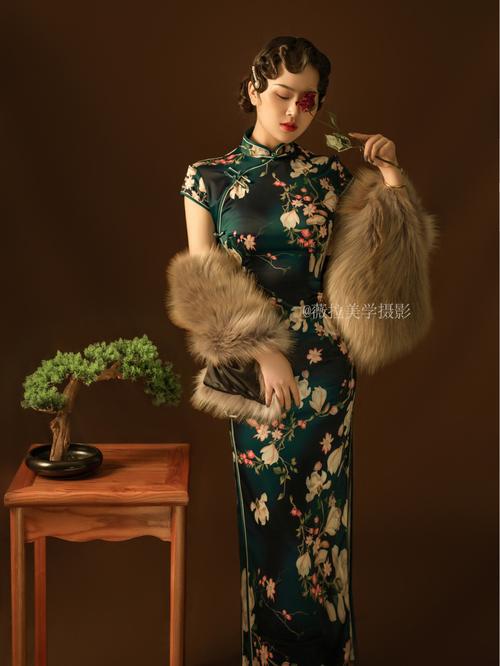 旗袍_旗袍_薇拉美学摄影工作室攻略_艺术照_摄影_写真