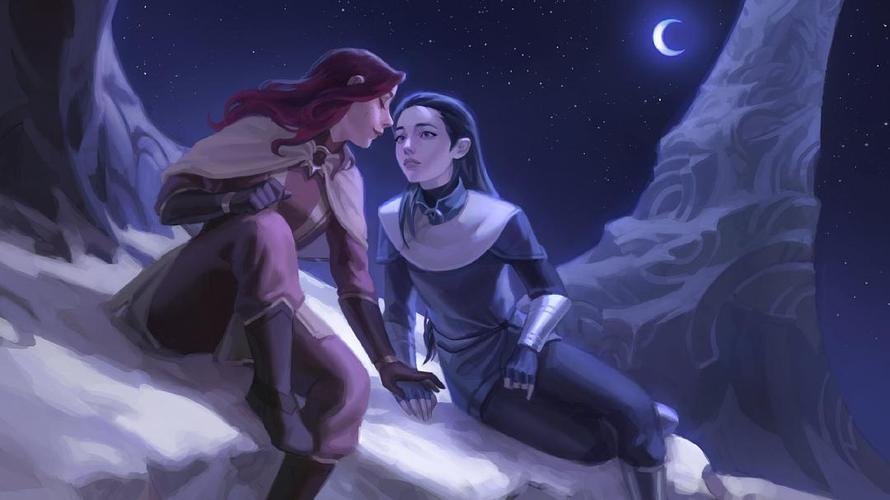 日月同辉曙光女神蕾欧娜皎月女神黛安娜