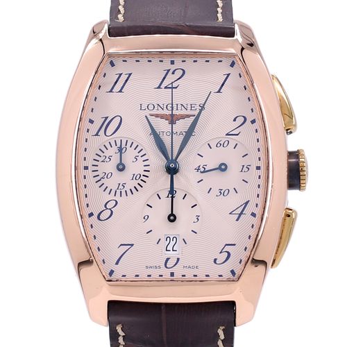 [公价8万][9.5新]浪琴 男表 制表传统系列 典藏酒桶l2.643.8.73.