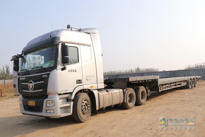 福田戴姆勒欧曼gtl自动挡牵引车