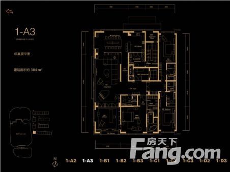 北京壹号院,新出一套位置,景观平层70年产权,非.