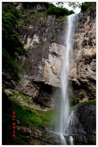 百丈漈之瀑布
