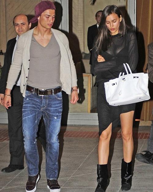 足坛最养眼伉俪分手 盘点c罗伊莲娜5年情路(组图)