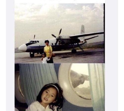 从之前曝光的一组韩雪小时候的照片上看,在她小时候就已经坐上了