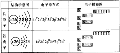 化学 轨道表示式,电子排布式,原子结构示意图.