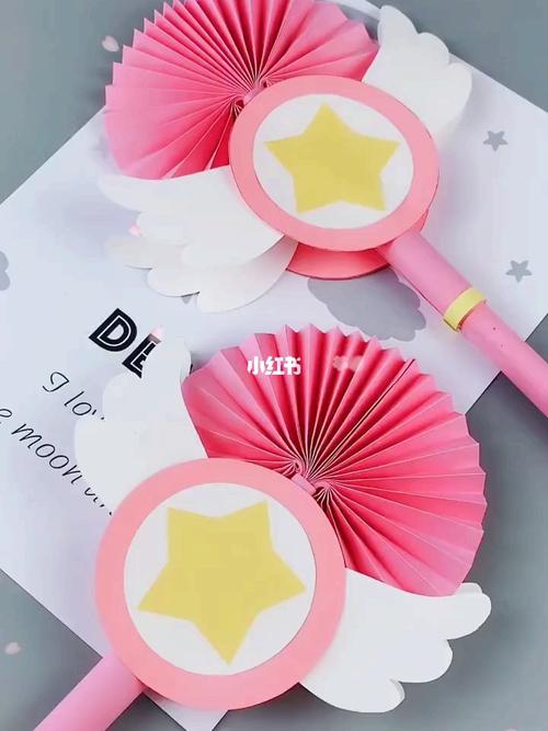 手工折纸--天使魔法棒_折纸教程_兴趣爱好_手工