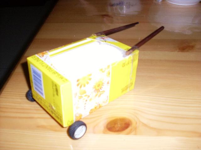 老年手推车_手工小制作