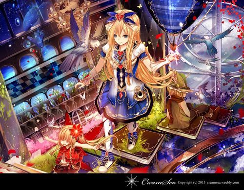 华丽人偶少女二次元