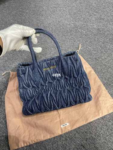miumiu 牛仔手提包_手提包_牛仔_缪缪怎么样_肩带_miu