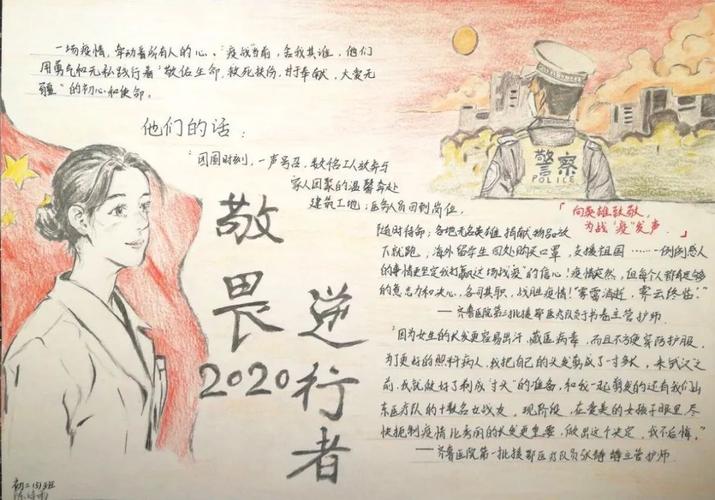防疫期间画笔之下的敬畏之心