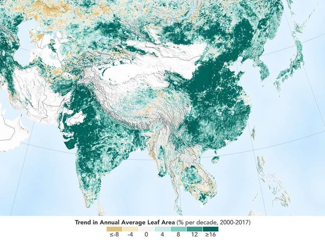 nasa的卫星数据发现了一个"违反常识"的发现:中国和印度,地球人口最多