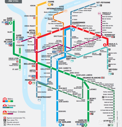 里昂怎么坐公交和地铁