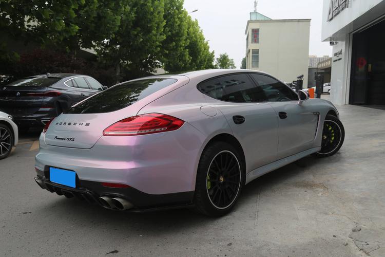 梦幻无敌 | 保时捷帕拉梅拉全车改色梦幻火山灰