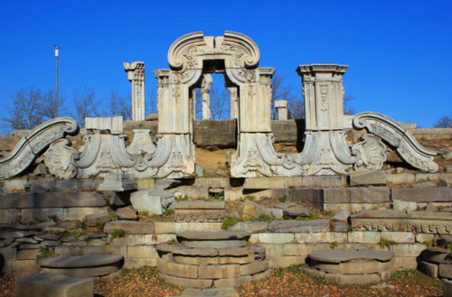 圆明园中有什么西洋景观?