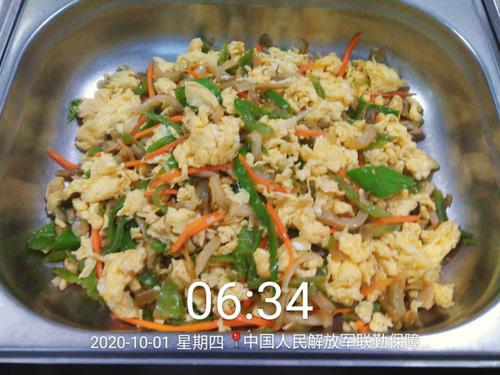 榨菜炒鸡蛋,梁利军