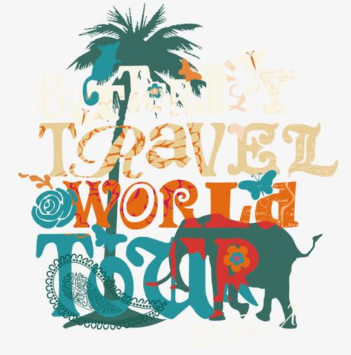 关键词 : 潮流图案,印花图案,椰子树,市场图案