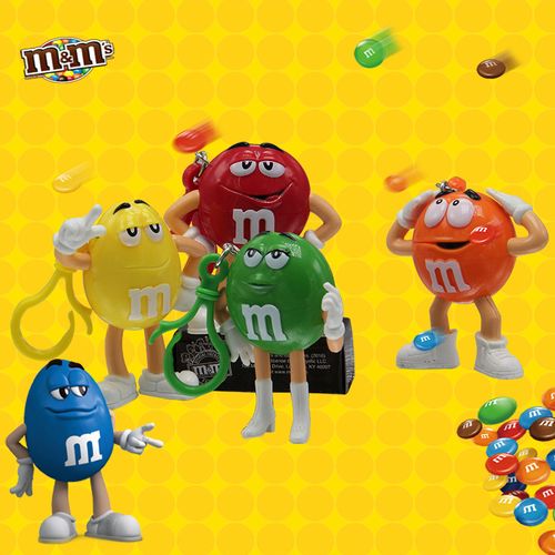 m&m"s 进口 mm豆 糖果巧克力豆 儿童玩具 手电筒钥匙扣 内含13gmm