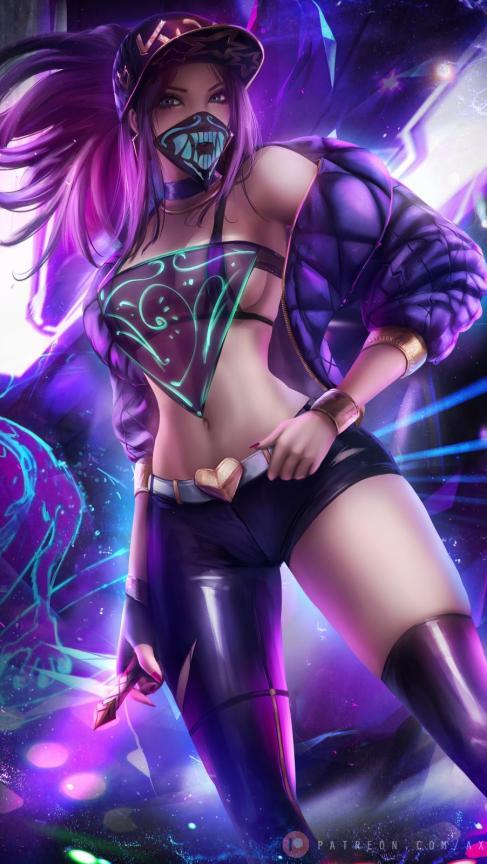 lol英雄联盟暗影之拳阿卡丽kda女团皮肤11