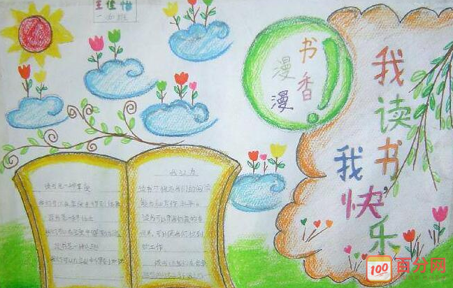 读书手抄报简单