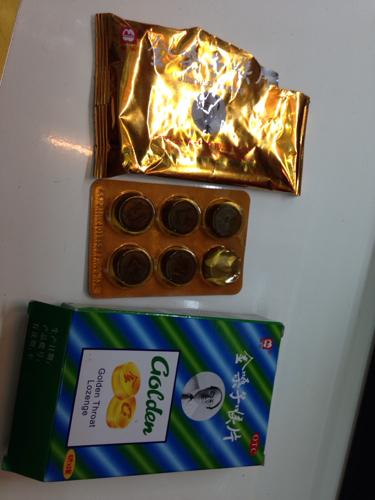 金嗓子是不是换包装 有没有见过这种包装