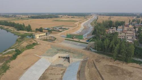引江济淮工程(郸城段)建设有序推进