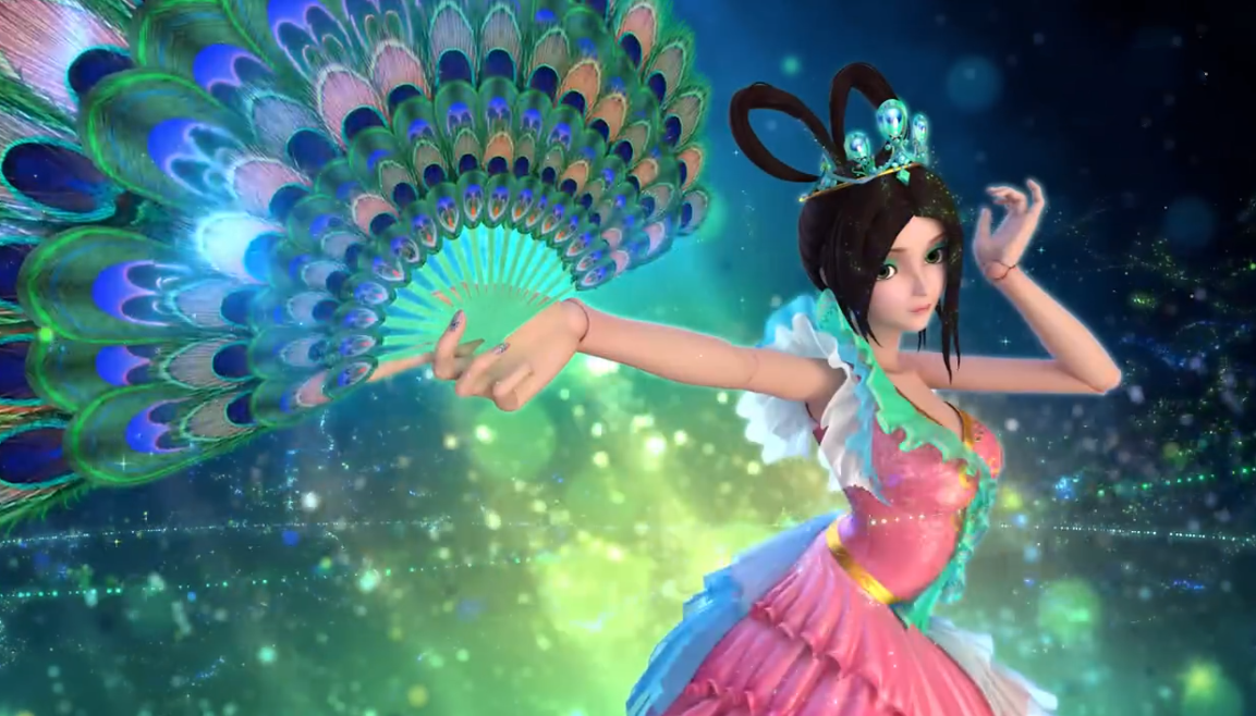 叶罗丽小野叶孔雀颜爵身为动物系仙子的共同秘密