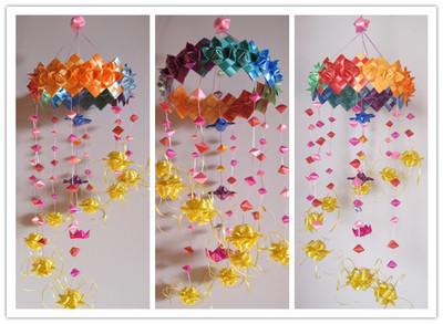 彩带风铃折纸制作方法
