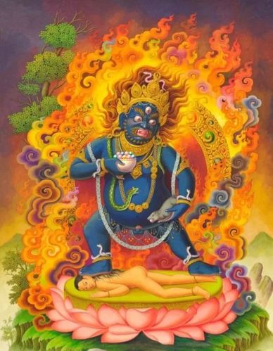 对穷人特别照顾的黑财神,如果比较穷,可以猛烈念诵祈祷!