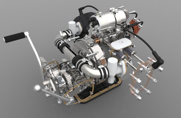 【中南】发动机-7201发动机3d模型下载_三维模型_模型