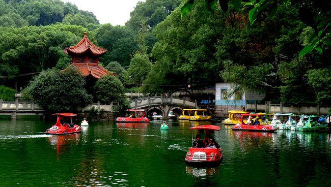 泸州忠山公园,倒退二十年左右的记忆,也比今天变化大许多