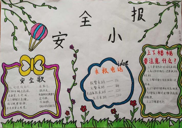 最新安全生产手抄报大全,生命至上安全发展