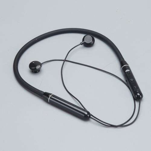 vbnm挂脖式运动无线蓝牙耳机无线跑步颈挂入耳式降噪耳塞适用于华为