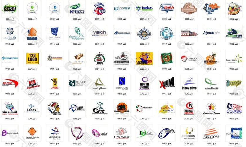426个国外经典logo设计