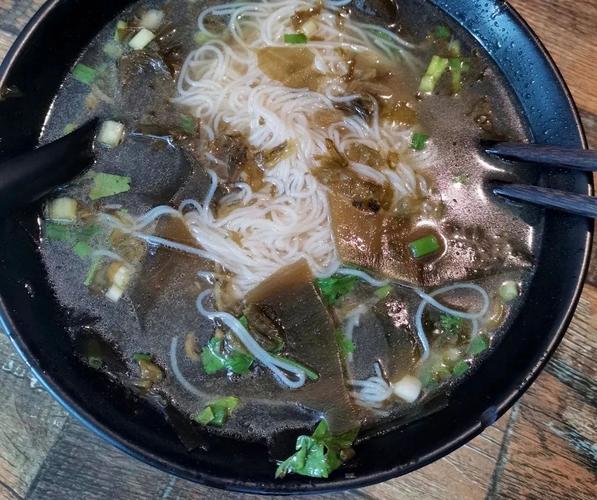 绵阳米粉里的海带为什么那么耙?自己在家完全做不出来.