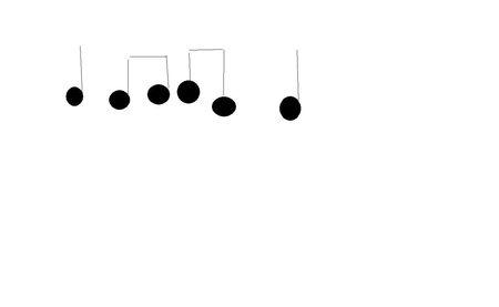 弹钢琴时,要有强弱变化才好听,如:1小节3个音符,就是强弱弱,4个就是