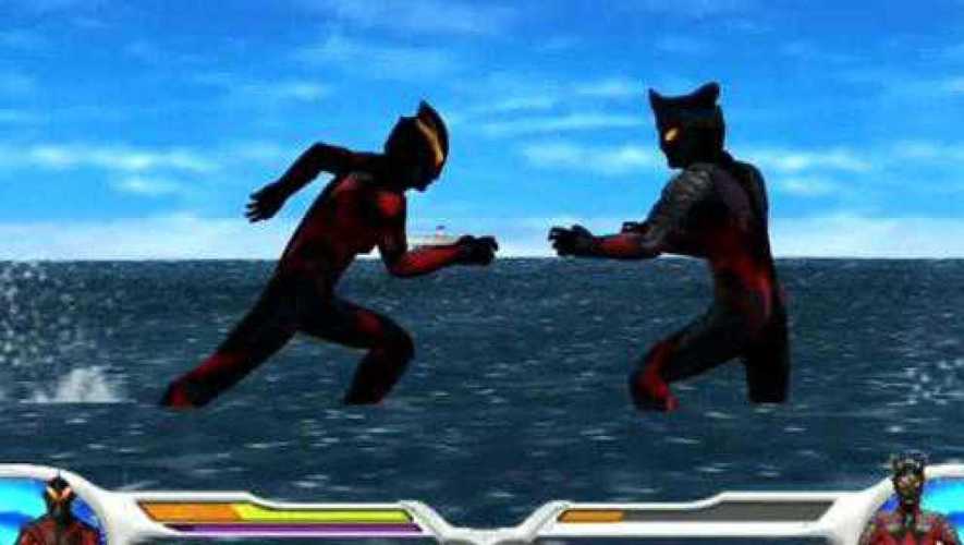 黑暗雷欧奥特曼不敌贝利亚输的很惨没有脾气