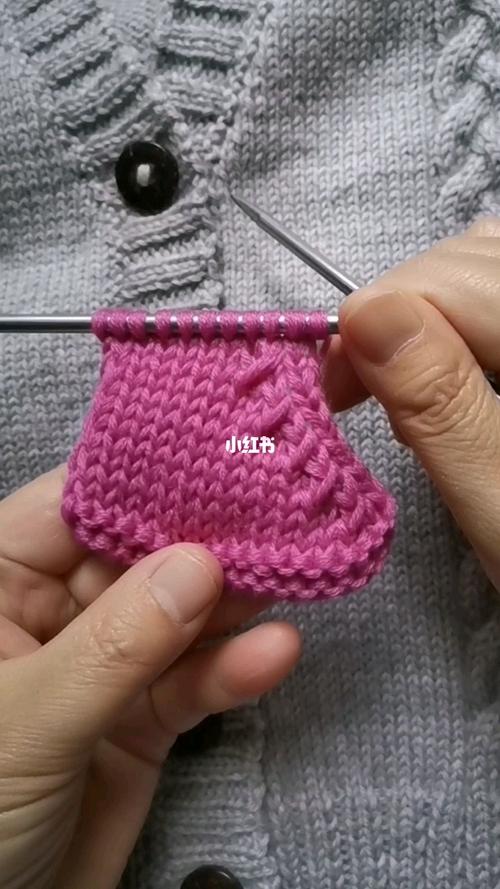 小燕子右边收一针的教程_毛衣_手工编织毛衣_兴趣爱好