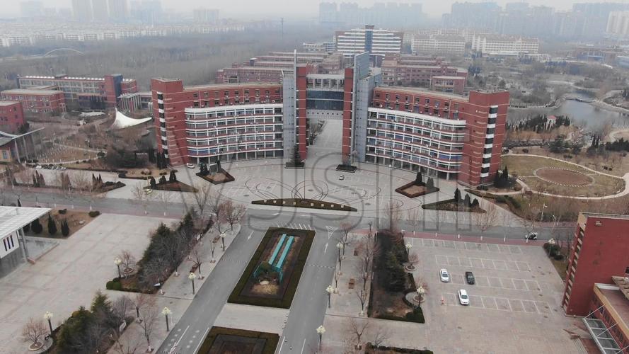 (实拍)滨州疫情航拍--滨州学院