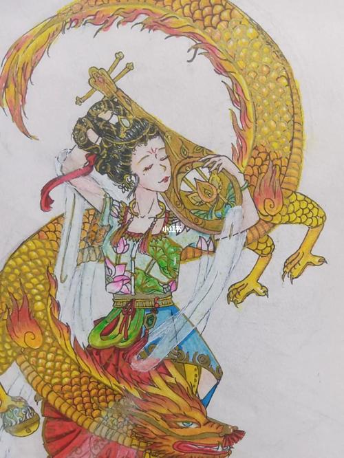 画个狐妖妲己,草稿_绘画_文化_绘画