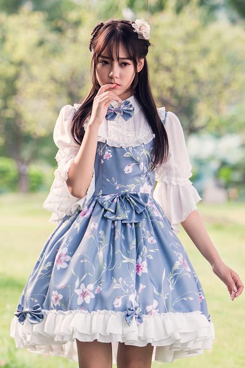 【上新款了】洛丽塔萝莉软妹日常连衣裙lolita中国风洋装日系萝莉公主