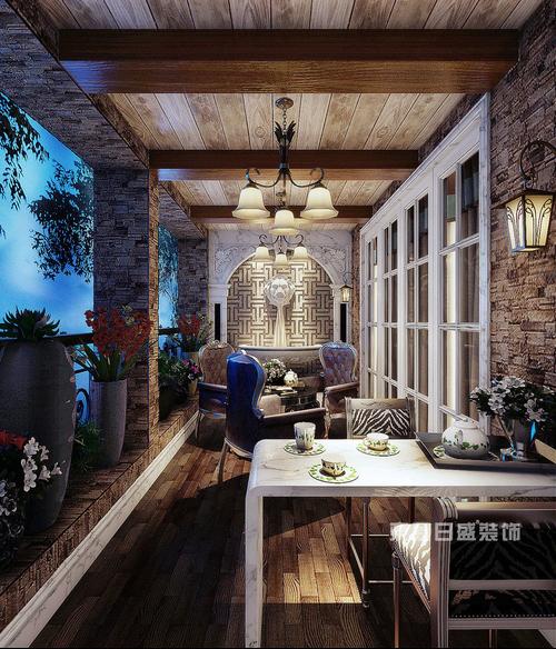 新古典风格休闲厅装修效果图