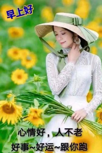 8张最新创意好看的冬天美女早上好问候祝福图片 唯美冬天早安问候祝福