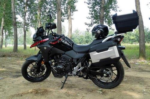 铃木dl250上完牌照多少钱摩托车牌照架