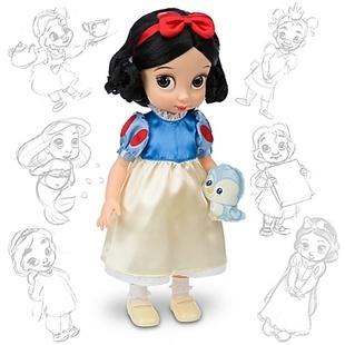 促销正品玩具 迪士尼disney 白雪公主 长发沙龙娃娃 爱洛灰姑娘