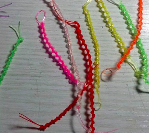 玻璃丝的编织方法求图解