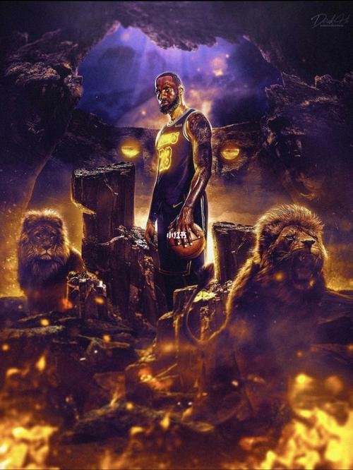 分享一组值得收藏的勒布朗詹姆斯霸气壁纸!